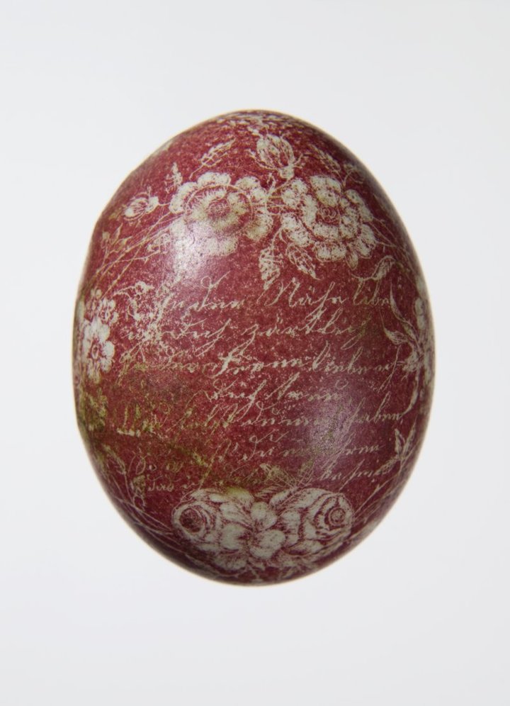 Il prezioso uovo di Pasqua del 1869. © Foto: Museum Gherdëina, Augustin Ochsenreiter